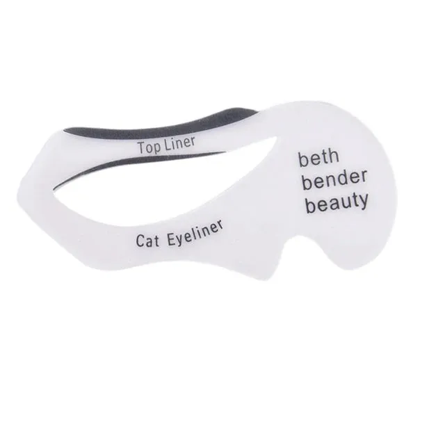 3pair Draw Eyeliner Assistive Device Safe Eyeliner Card Eyelash Card Convenient Eyes Make Up Accessories