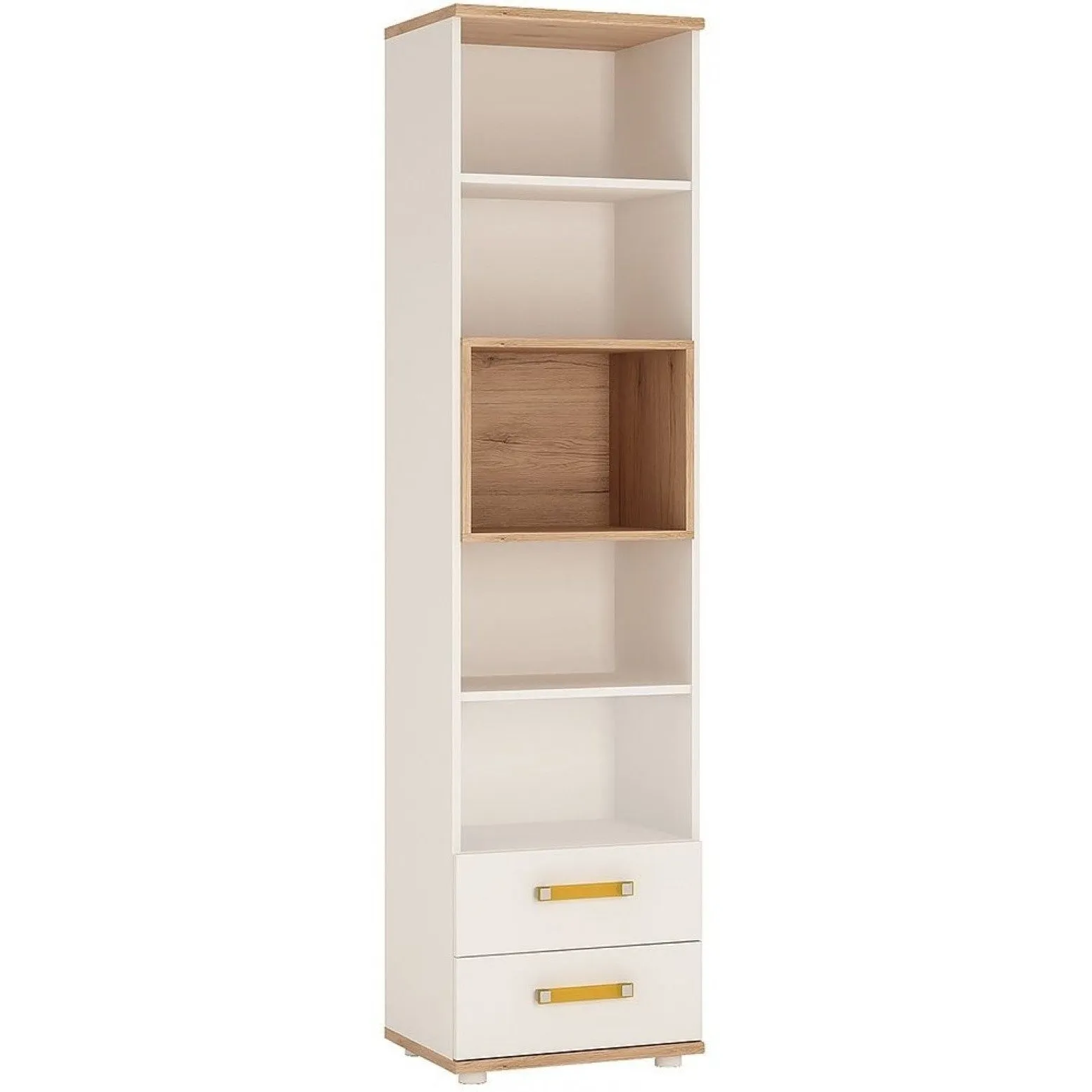 4Kids Tall Bookcase with Orange Handles