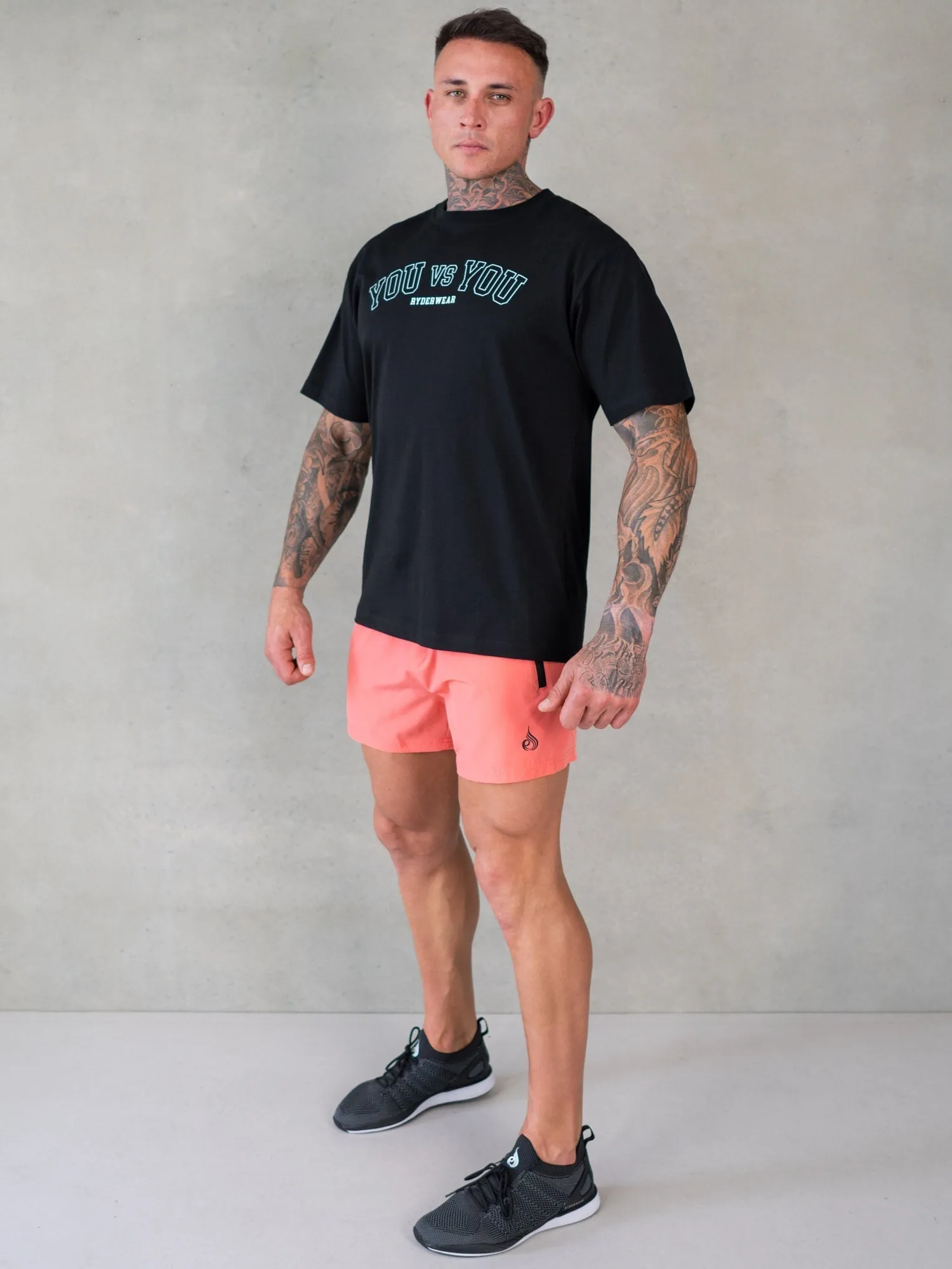 Adapt 5" Training Short - Coral