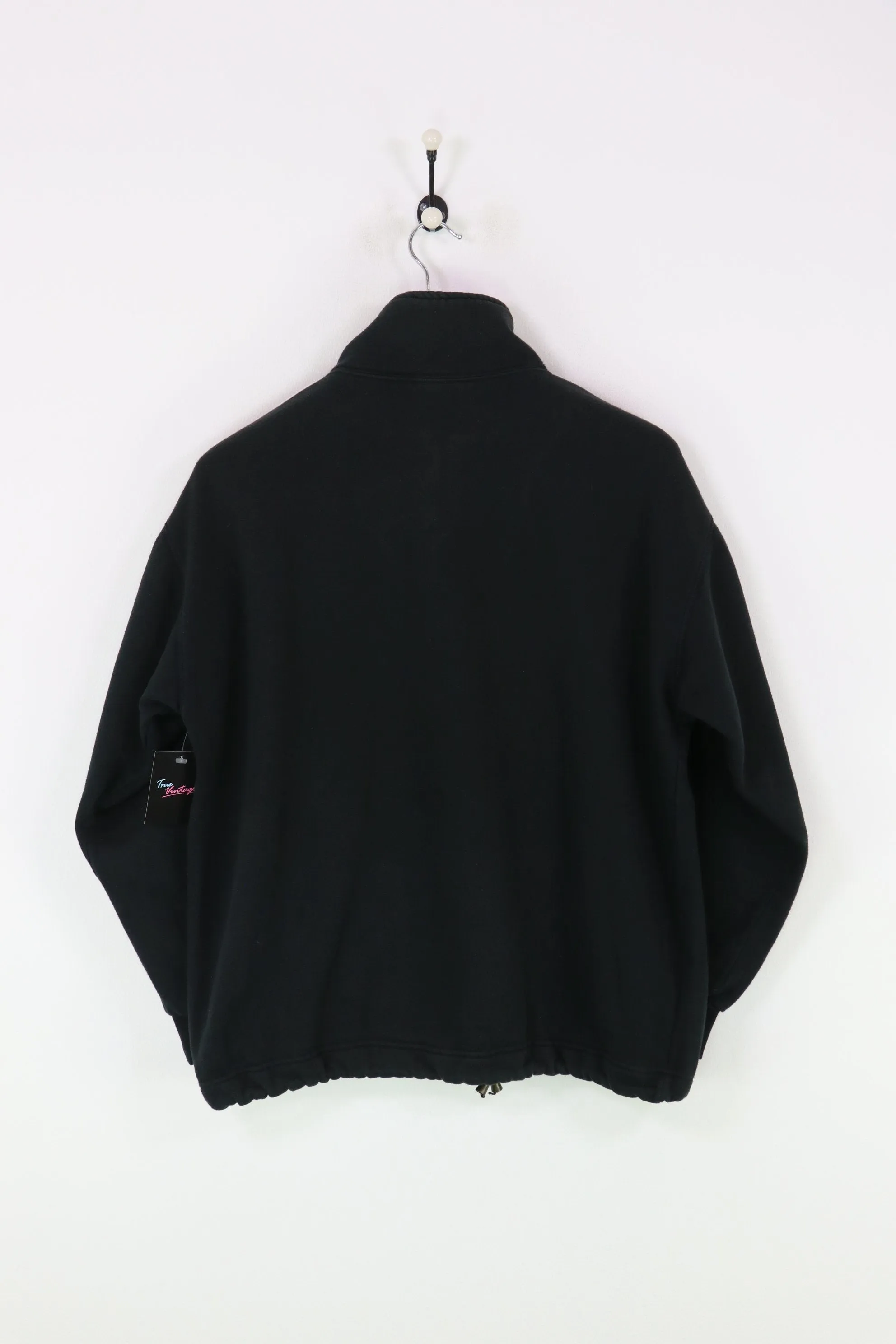 Adidas 1/4 Zip Sweatshirt Black Medium