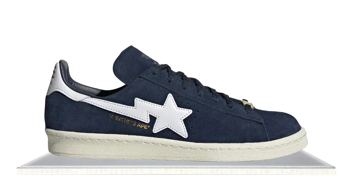 Adidas Campus 80s Bape Collegiate Navy