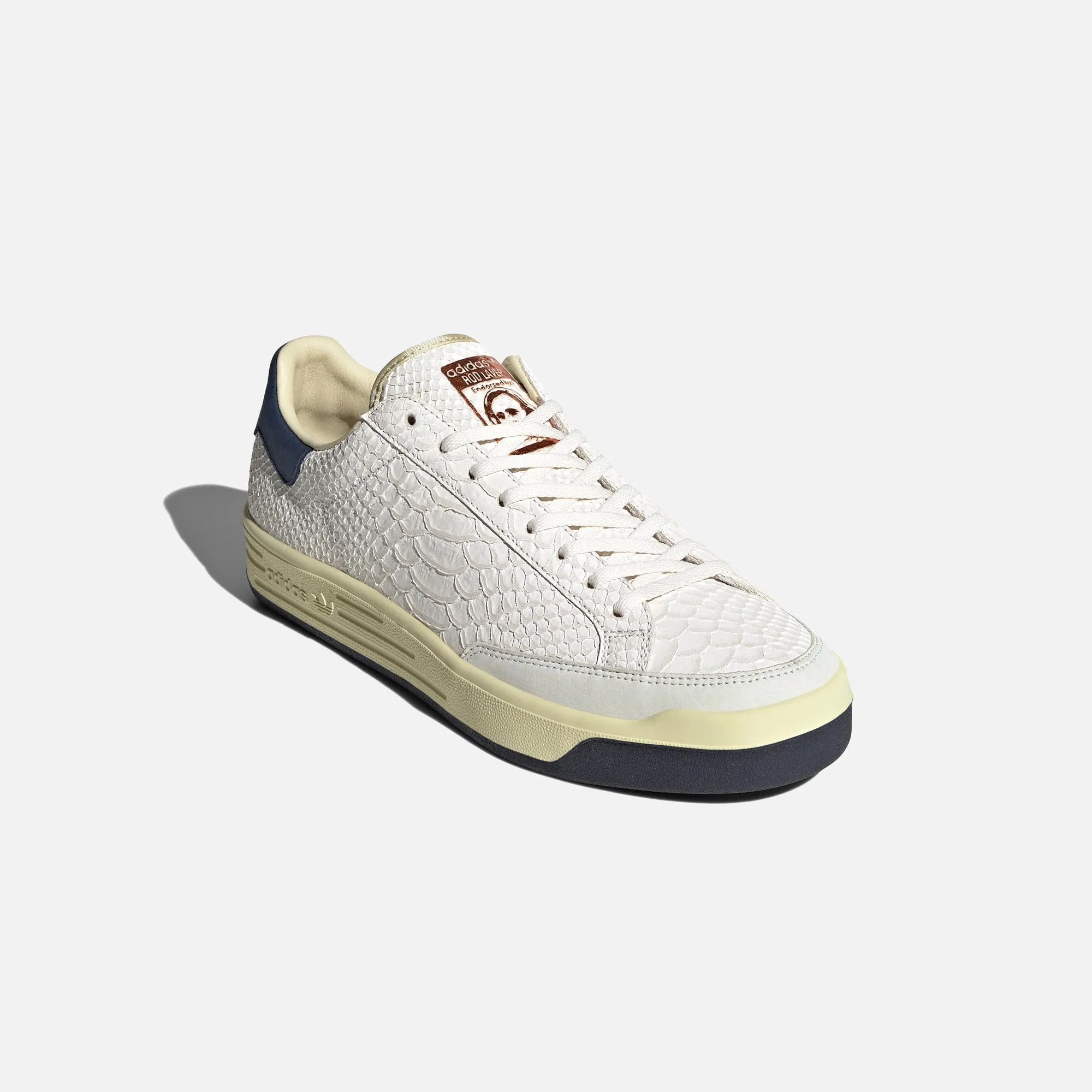 adidas Consortium Rod Laver Snake - White / Collegiate Navy