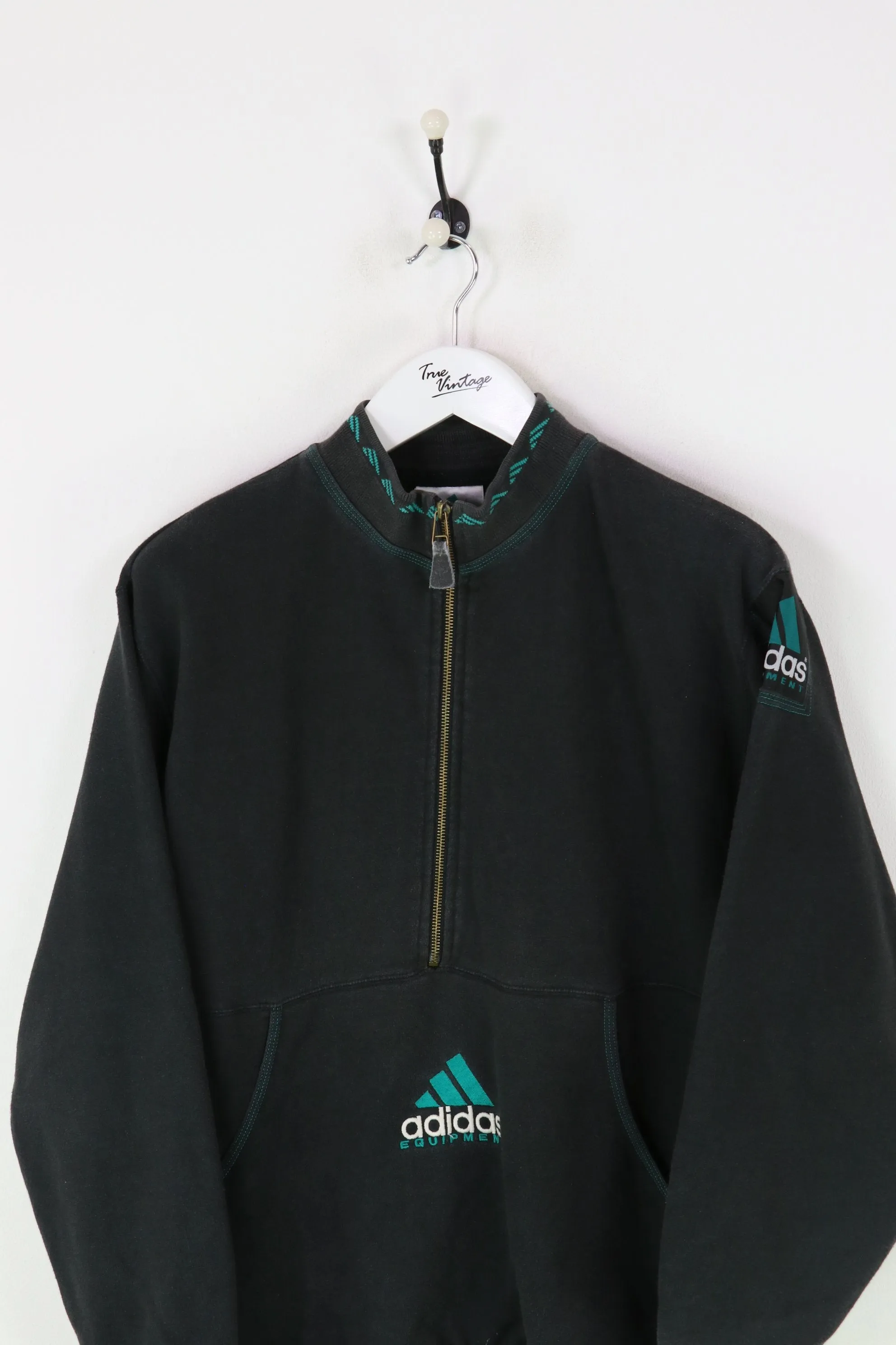 Adidas Equipment Half Zip Sweatshirt Black Medium