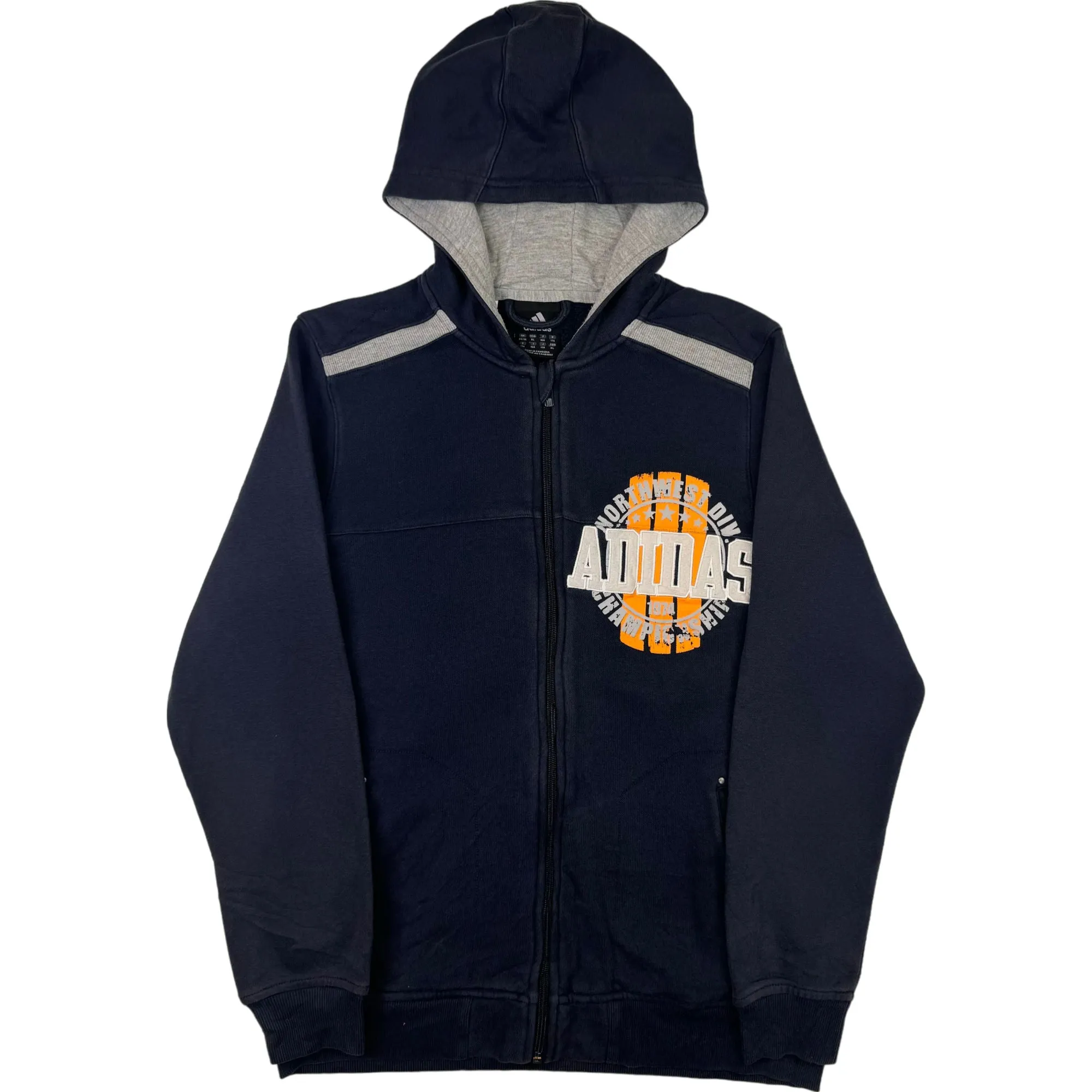 Adidas Northwest Division Graphic Hooded Sweatshirt Blue