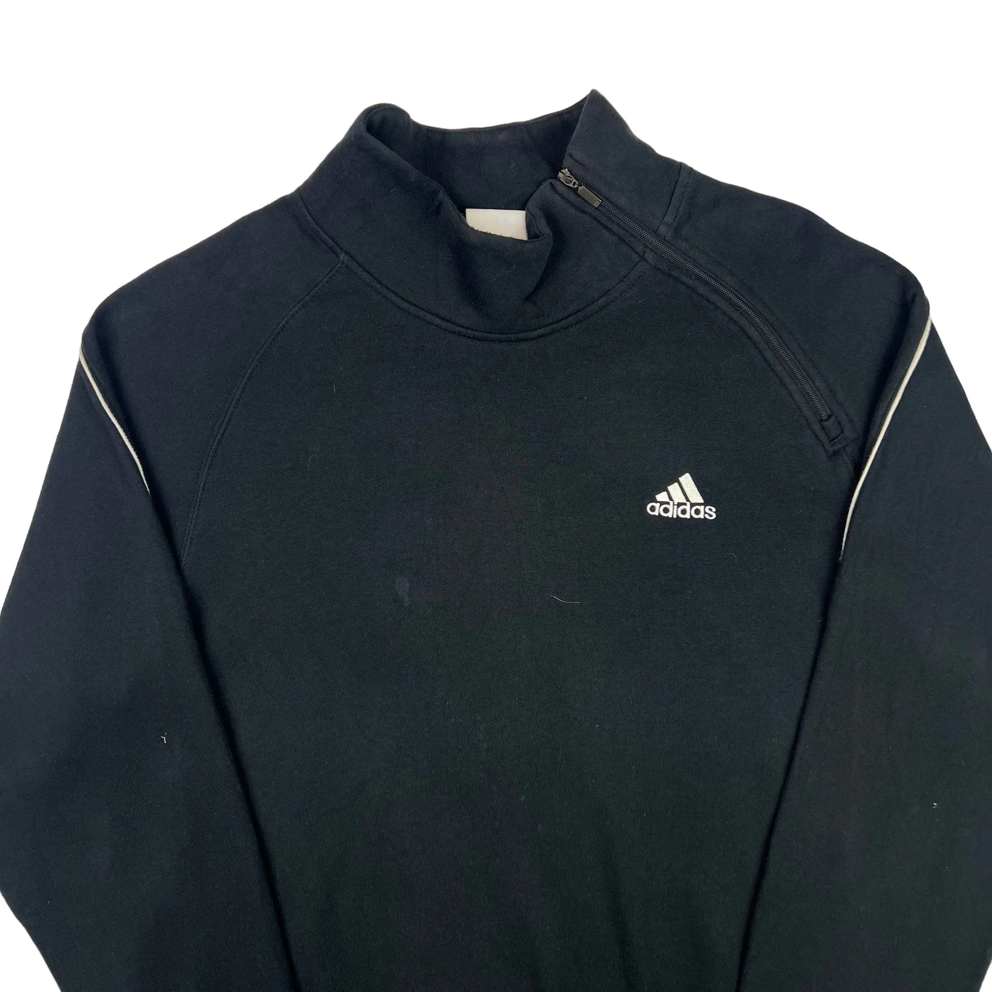 Adidas Quarter-Zip Sweatshirt Black