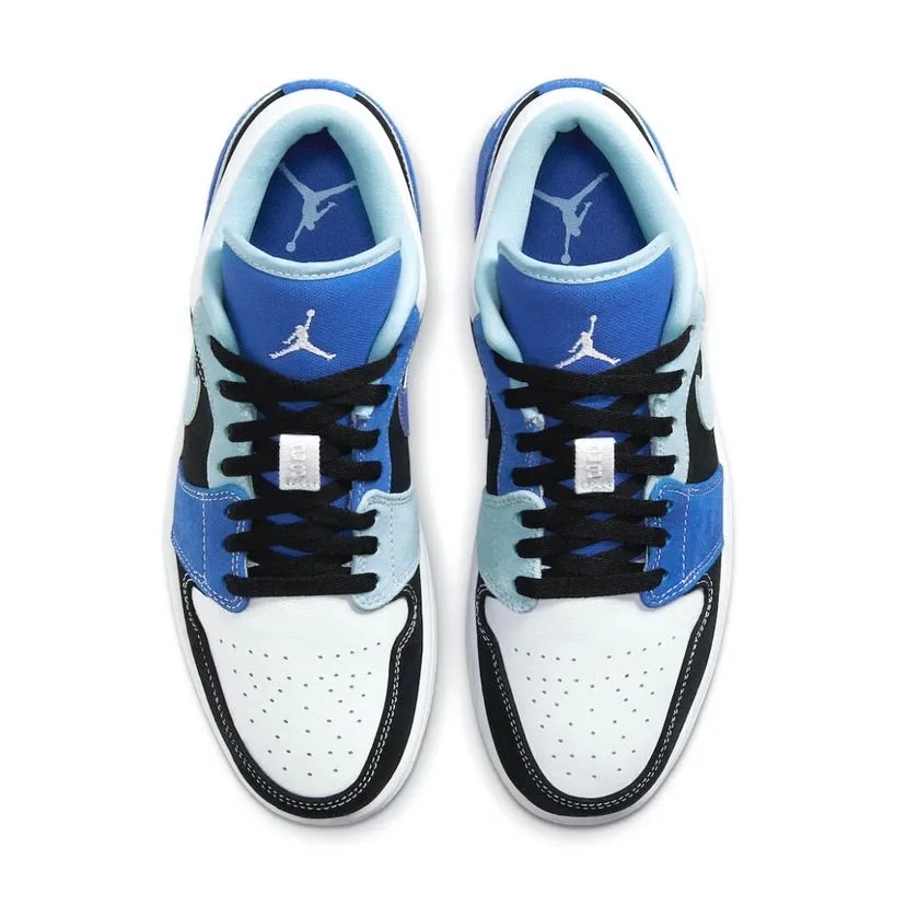 Air Jordan 1 Low Racer Blue Black Light Blue White