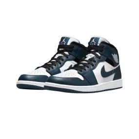 Air Jordan 1 Mid Armory Blue Navy White