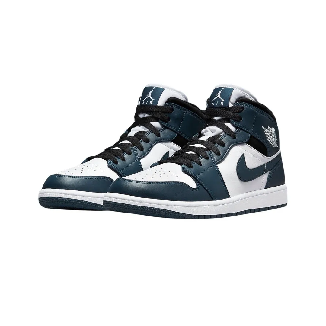 Air Jordan 1 Mid Armory Blue Navy White