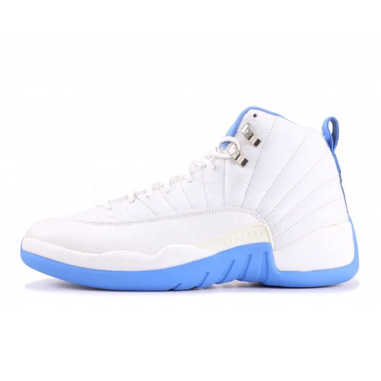 Air Jordan 12 Retro White University Blue Womens 2004