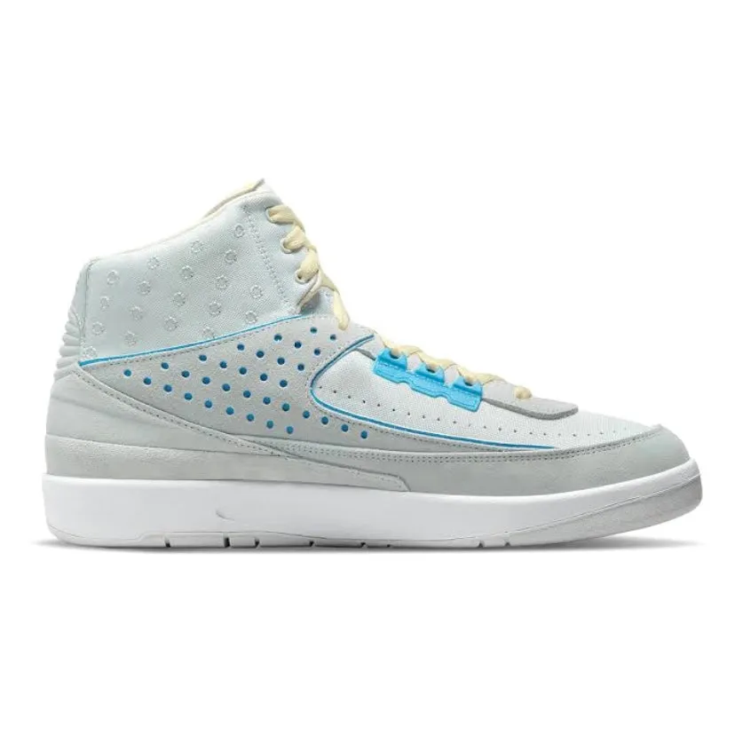 Air Jordan 2 Retro x Union SP Grey Fog Grey Blue