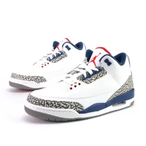 Air Jordan 3 Retro OG "True Blue" White Fire Red True Blue