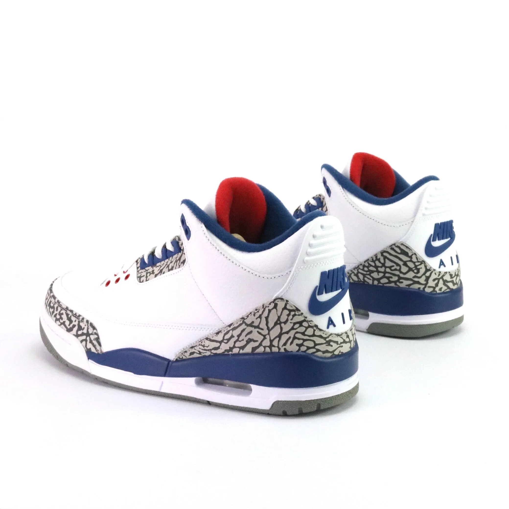 Air Jordan 3 Retro OG "True Blue" White Fire Red True Blue