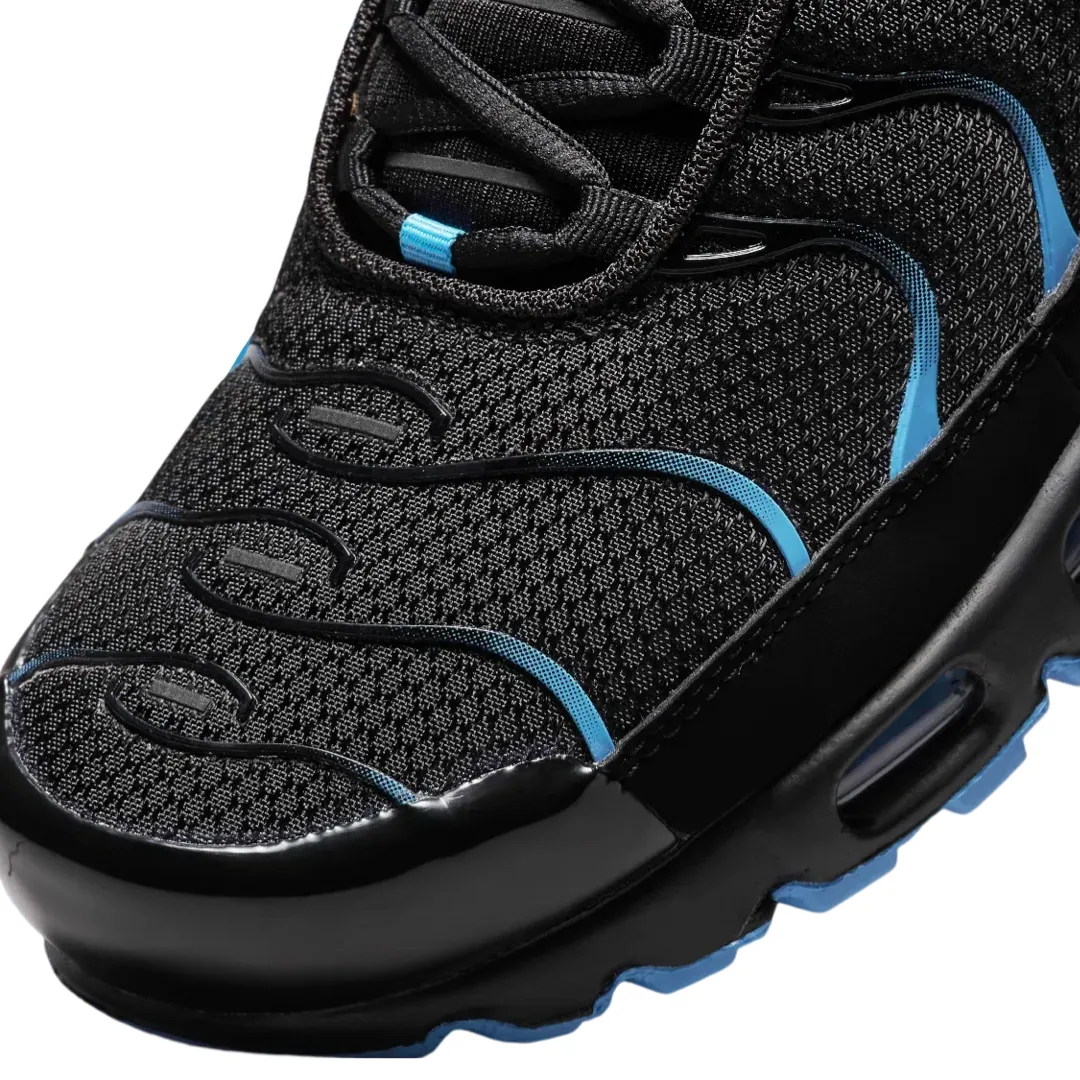 Air Max Plus Black University Blue Black