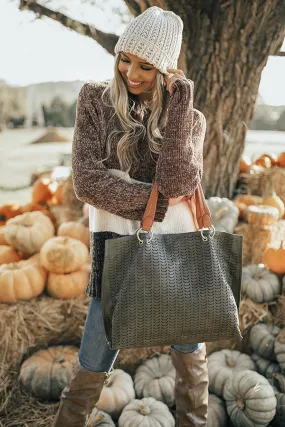 Alpine Adventure Tote In Army Green