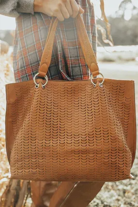 Alpine Adventure Tote In Brown