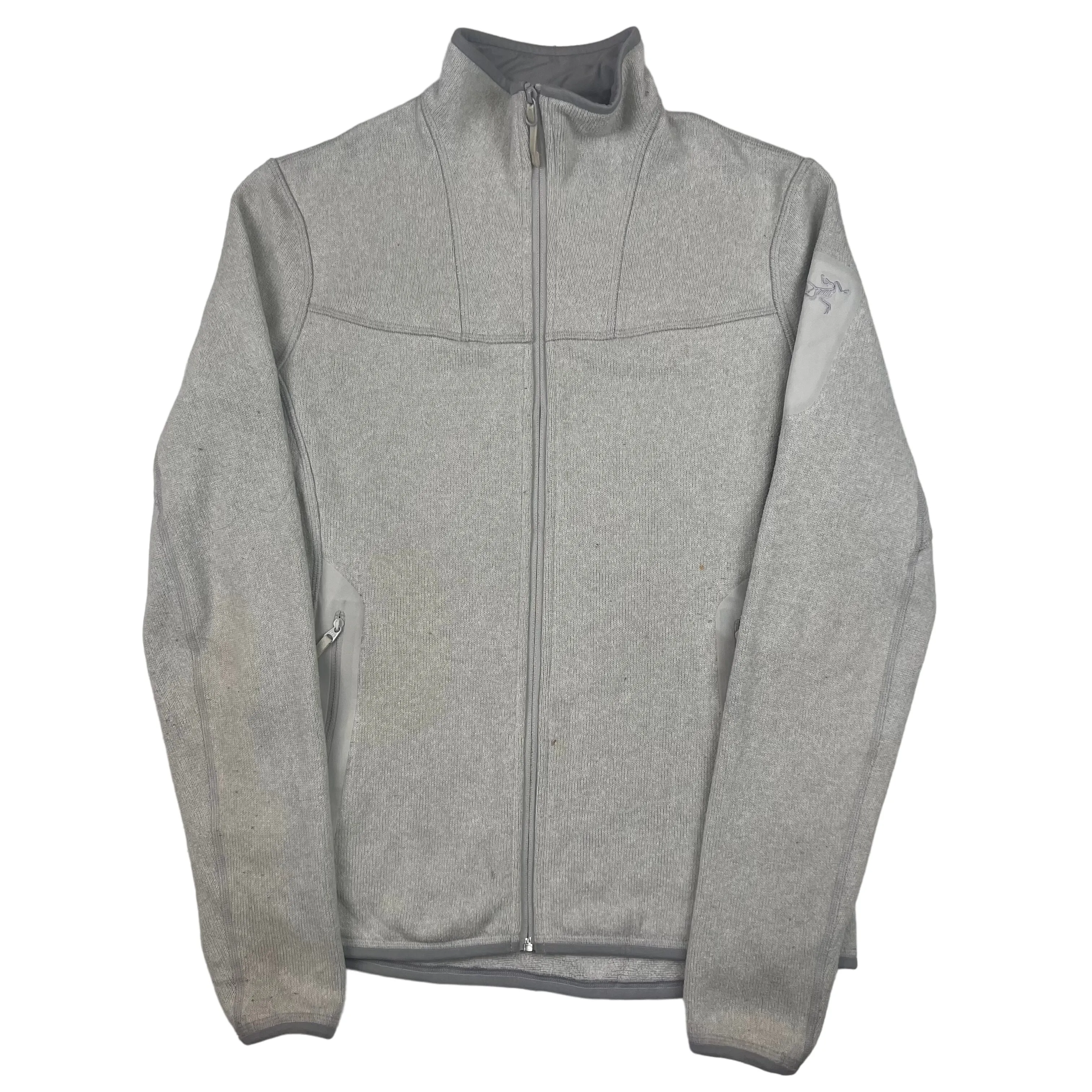 Arc'teryx Grey Full-Zip Fleece Jacket