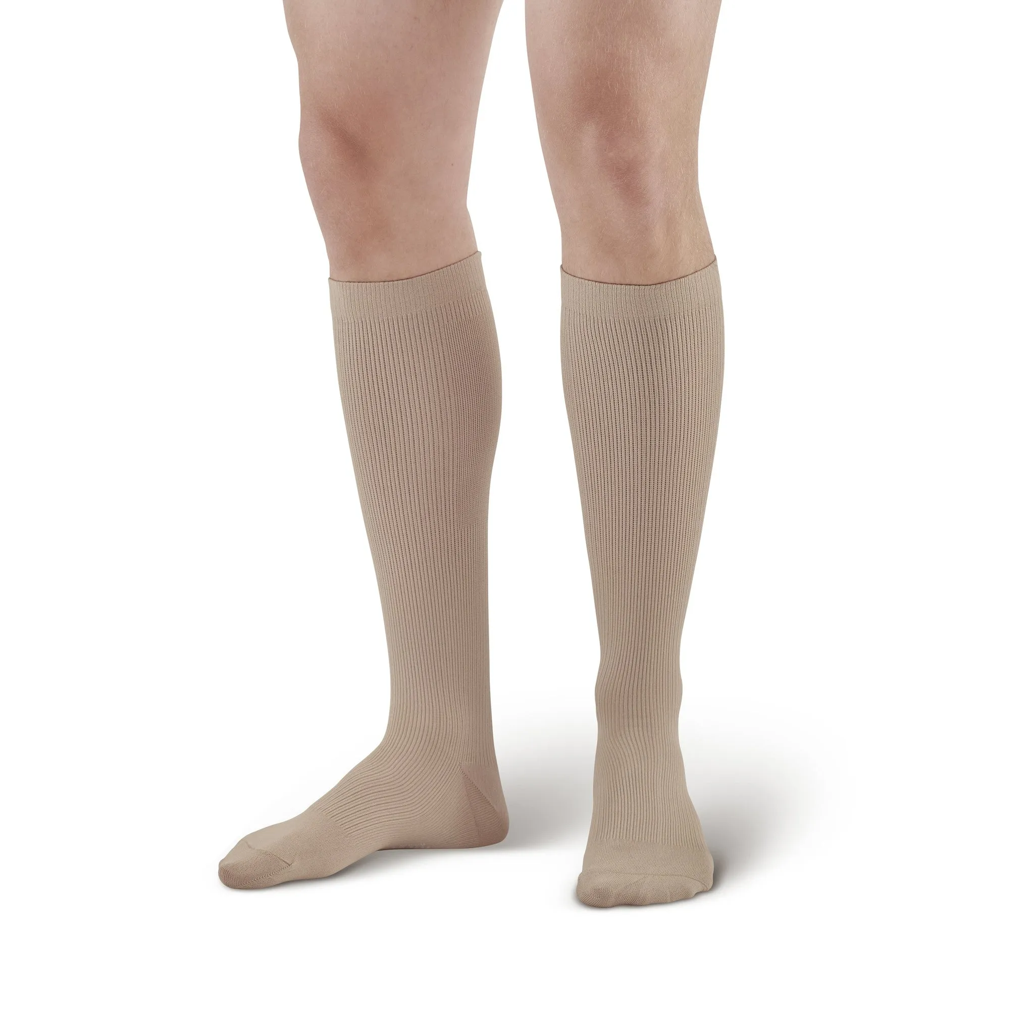 AW Style 101 Men's Microfiber Knee High Dress Socks - 15-20 mmHg (Sale)