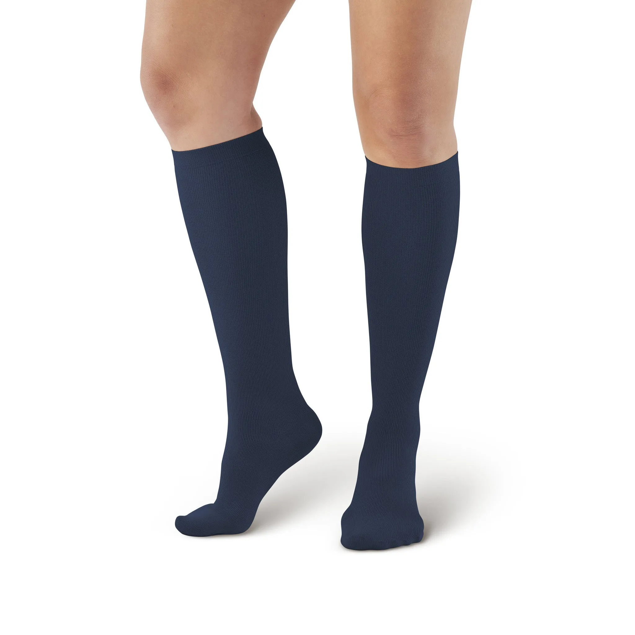 AW Style 167 Women's Travel Knee High Socks - 15-20 mmHg (Sale)