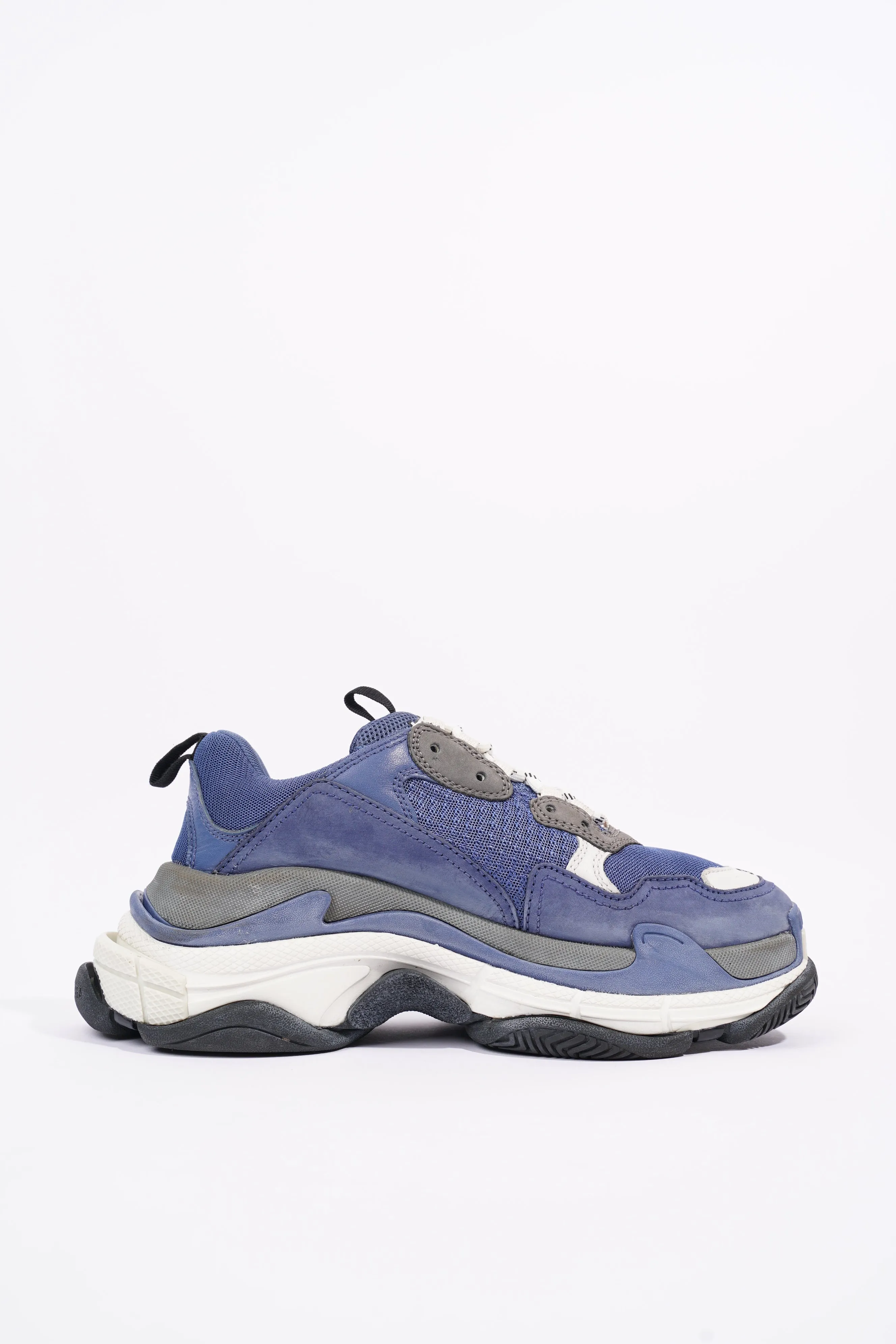 Balenciaga Mens Triple S Navy / Grey / White EU 39 / UK 5