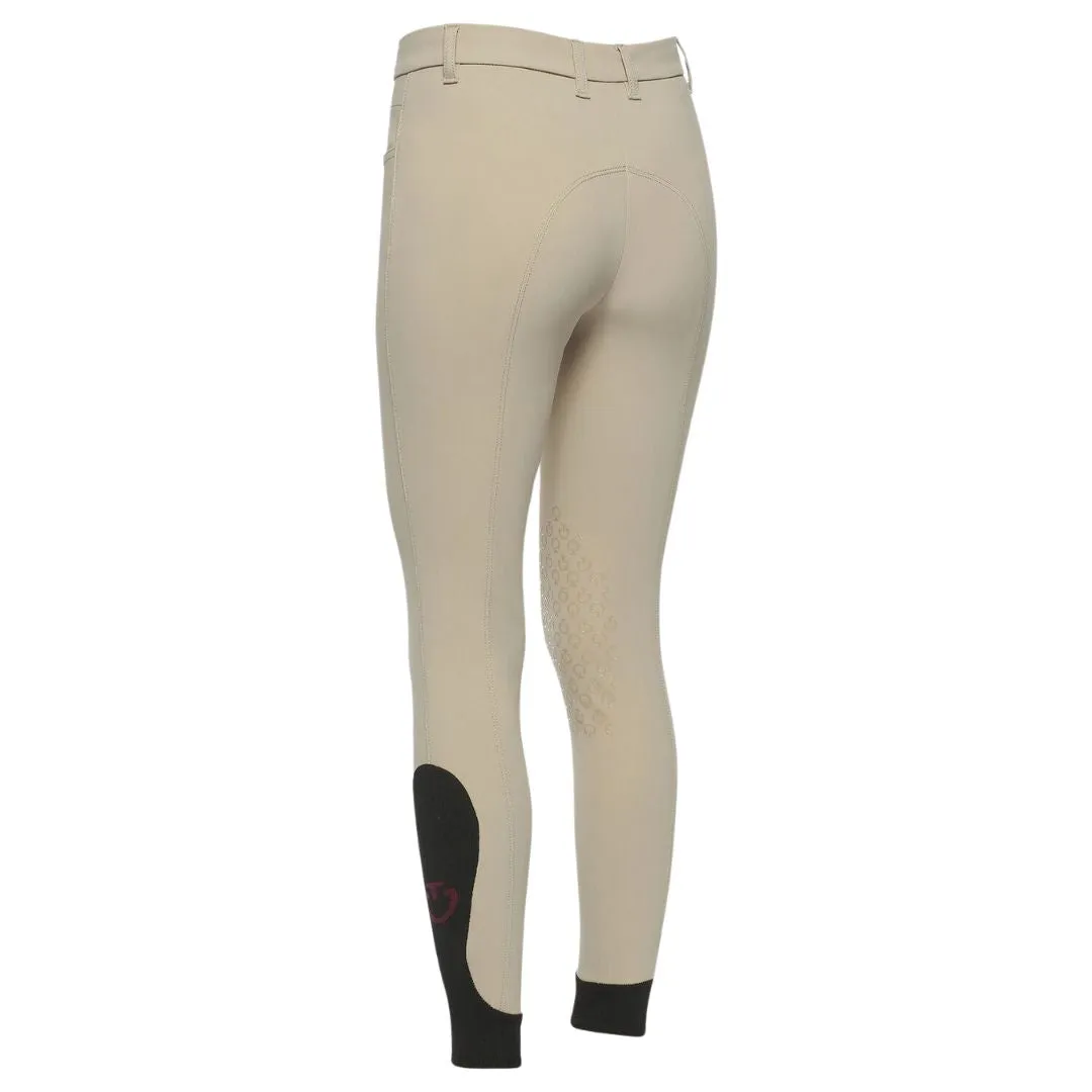 Cavalleria Toscana Girls' Knee Grip Riding Breeches