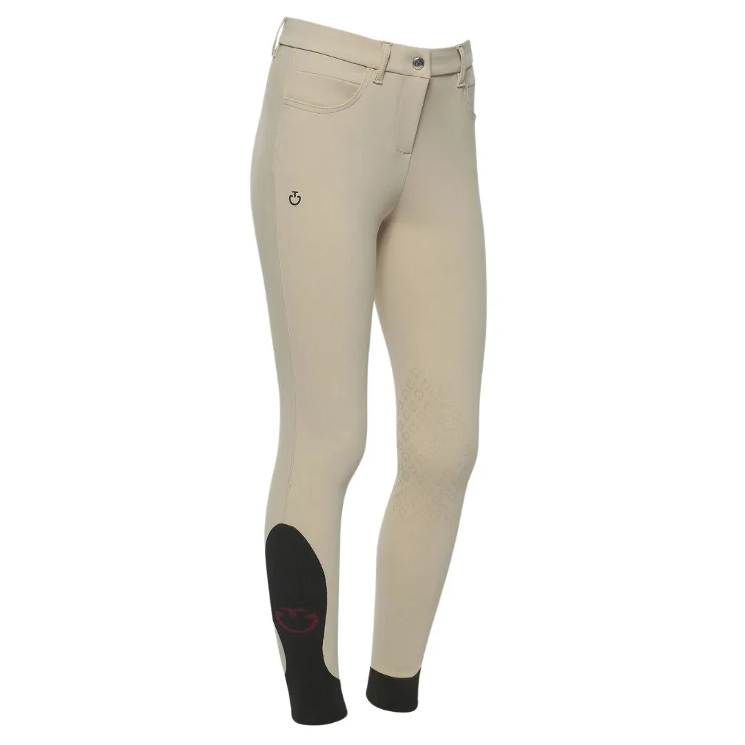 Cavalleria Toscana Girls' Knee Grip Riding Breeches