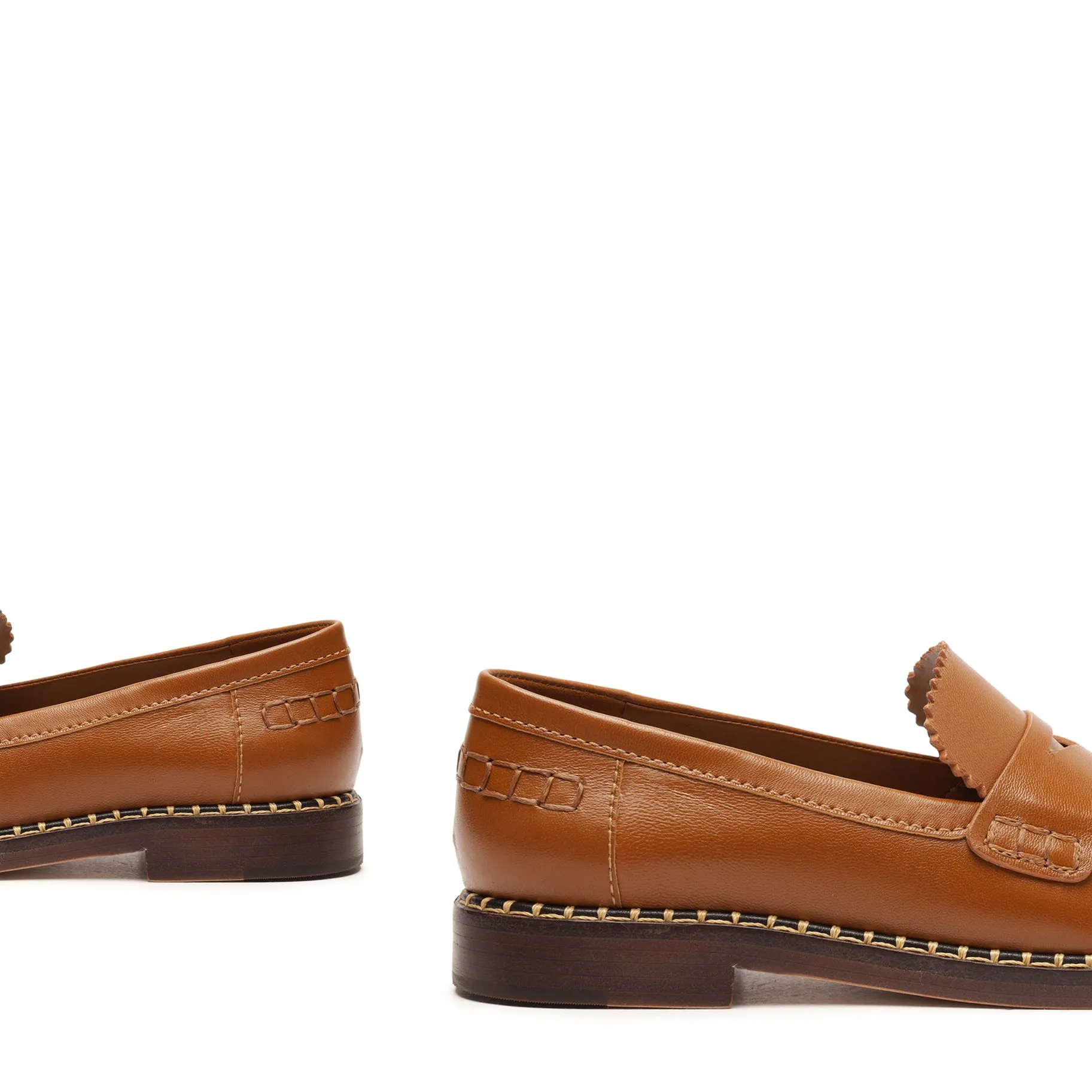 Christie Nappa Leather Flat