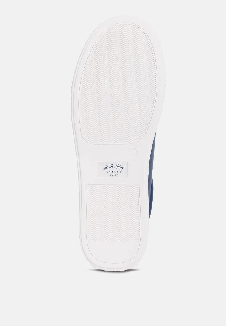 Colette Croc Back Panel Sneakers