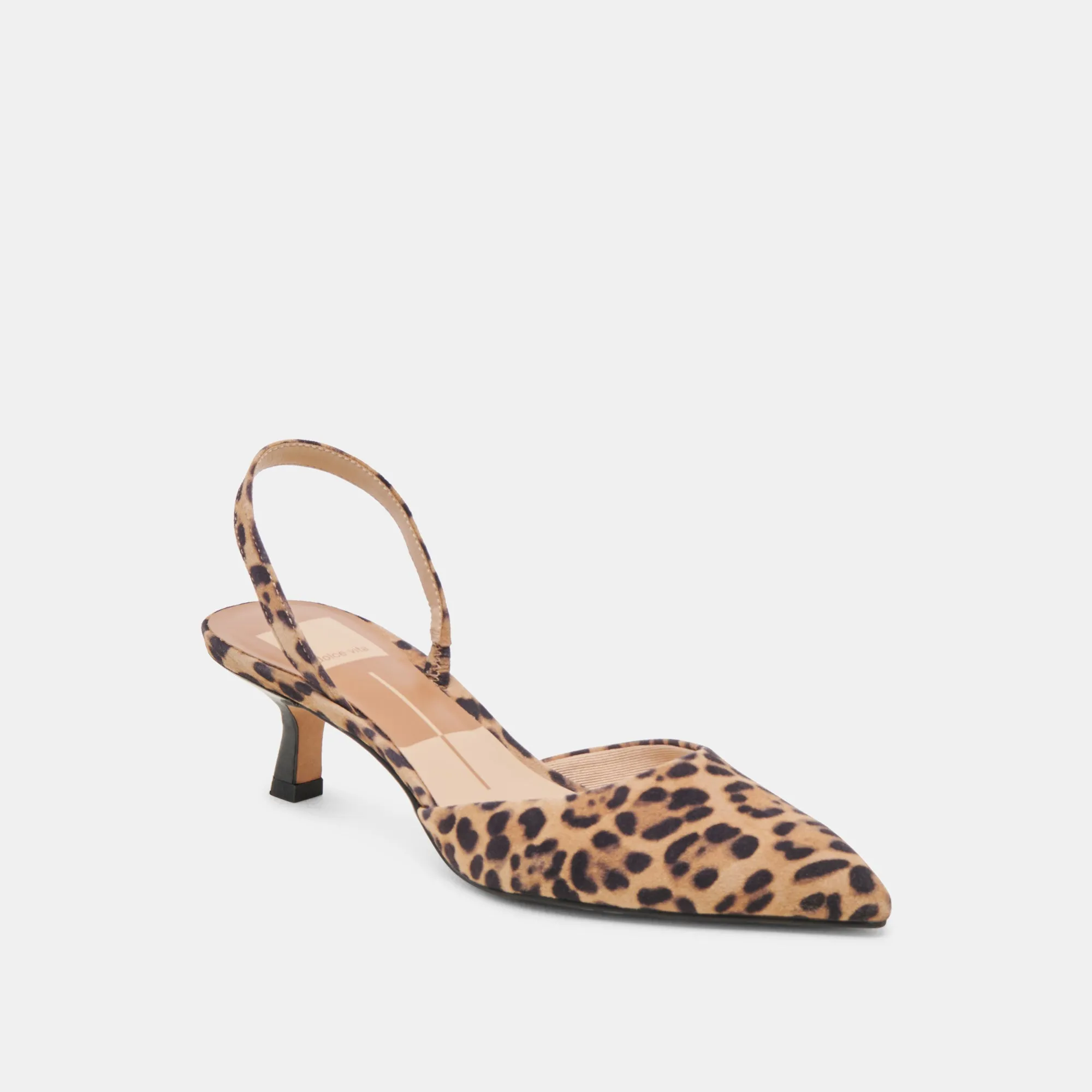 CORSA HEELS DK LEOPARD SUEDE