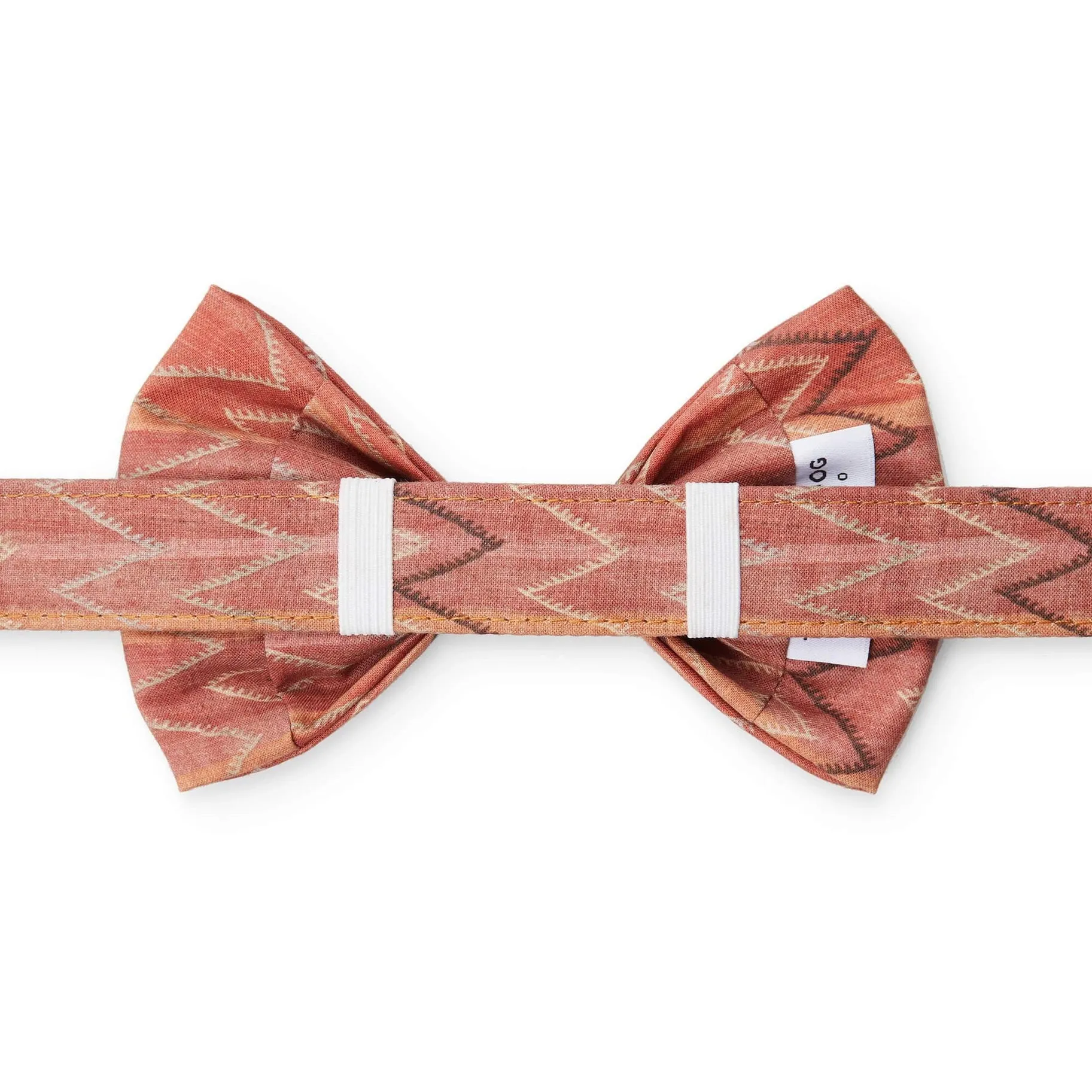 DOG BOW TIE (STANDARD, ST. FRANK CHEVERON KILIM)