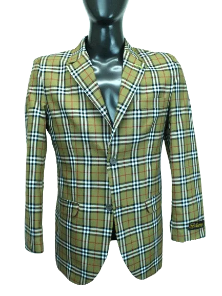 Durburg Men's Check Sports Jacket