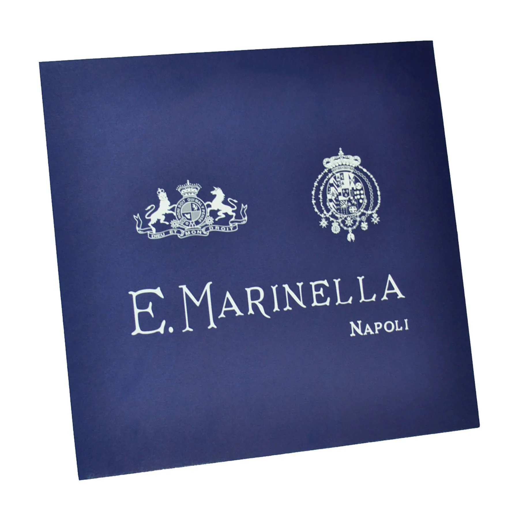 E. Marinella Scarf Green Marine Life & Floral - Twill Silk Square Foulard FINAL SALE