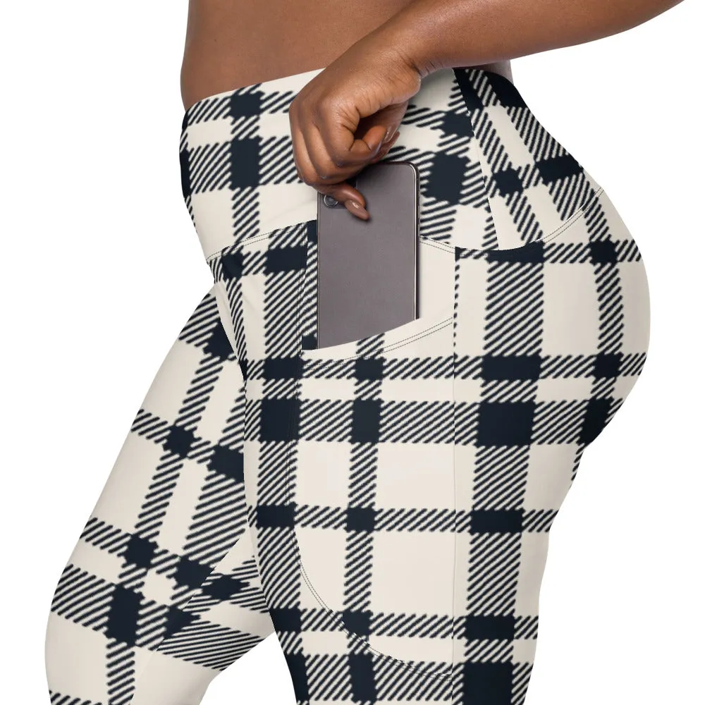 ELEVATED ESSENTIALS, THE PERFECT SIDE POCKET LEGGING CREAM CHECKS