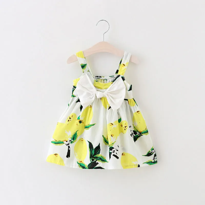 Floral Cotton Bow Romper