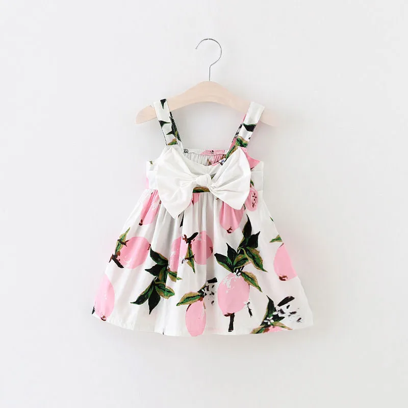 Floral Cotton Bow Romper