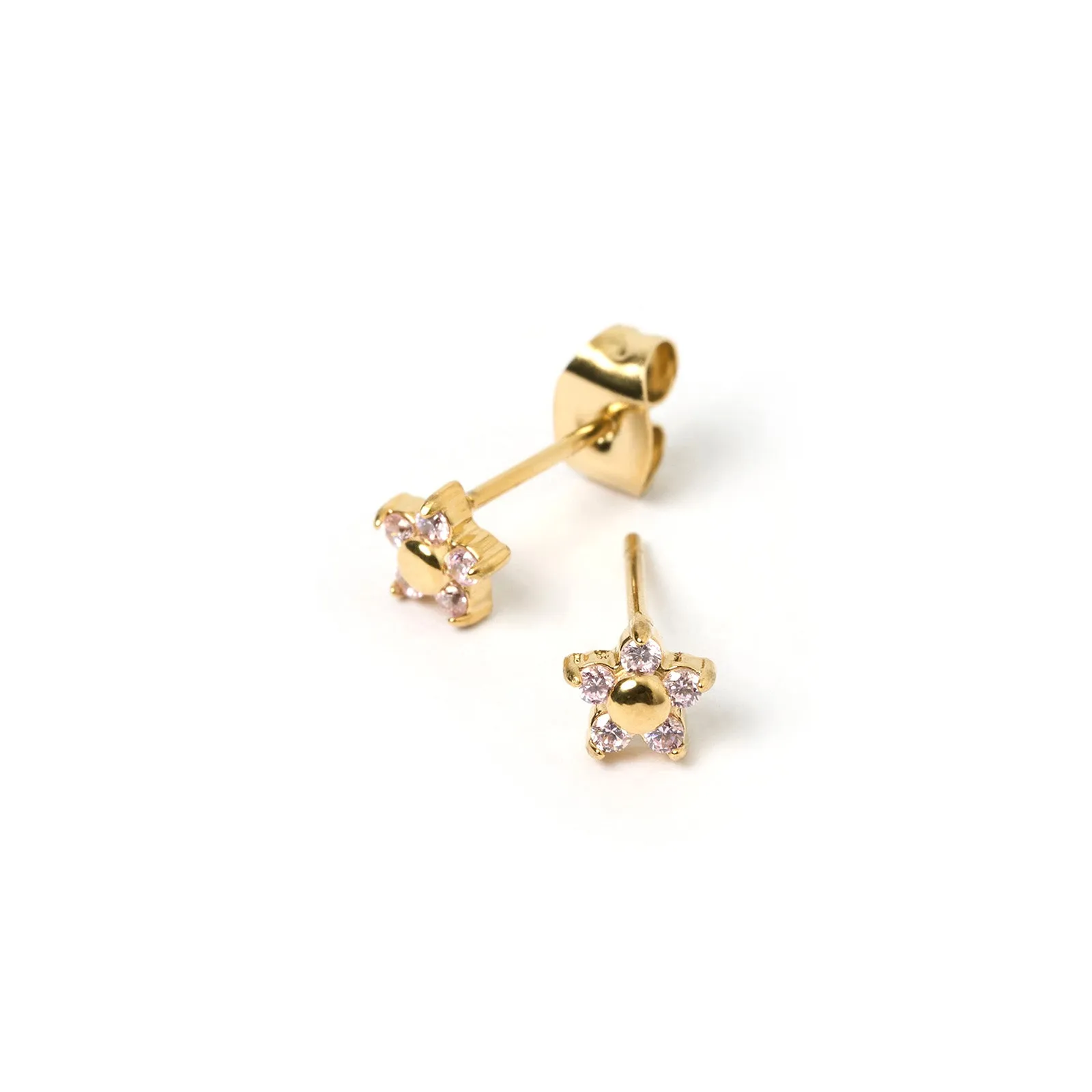 Gardenia Studs - Rose