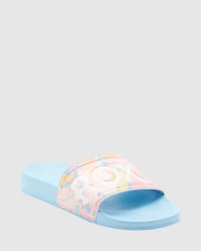 Girls Slippy Slider Sandals