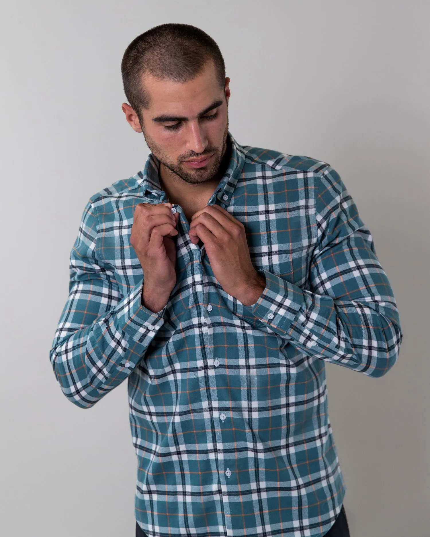 Greenwood | Brushed Button Down Shirt