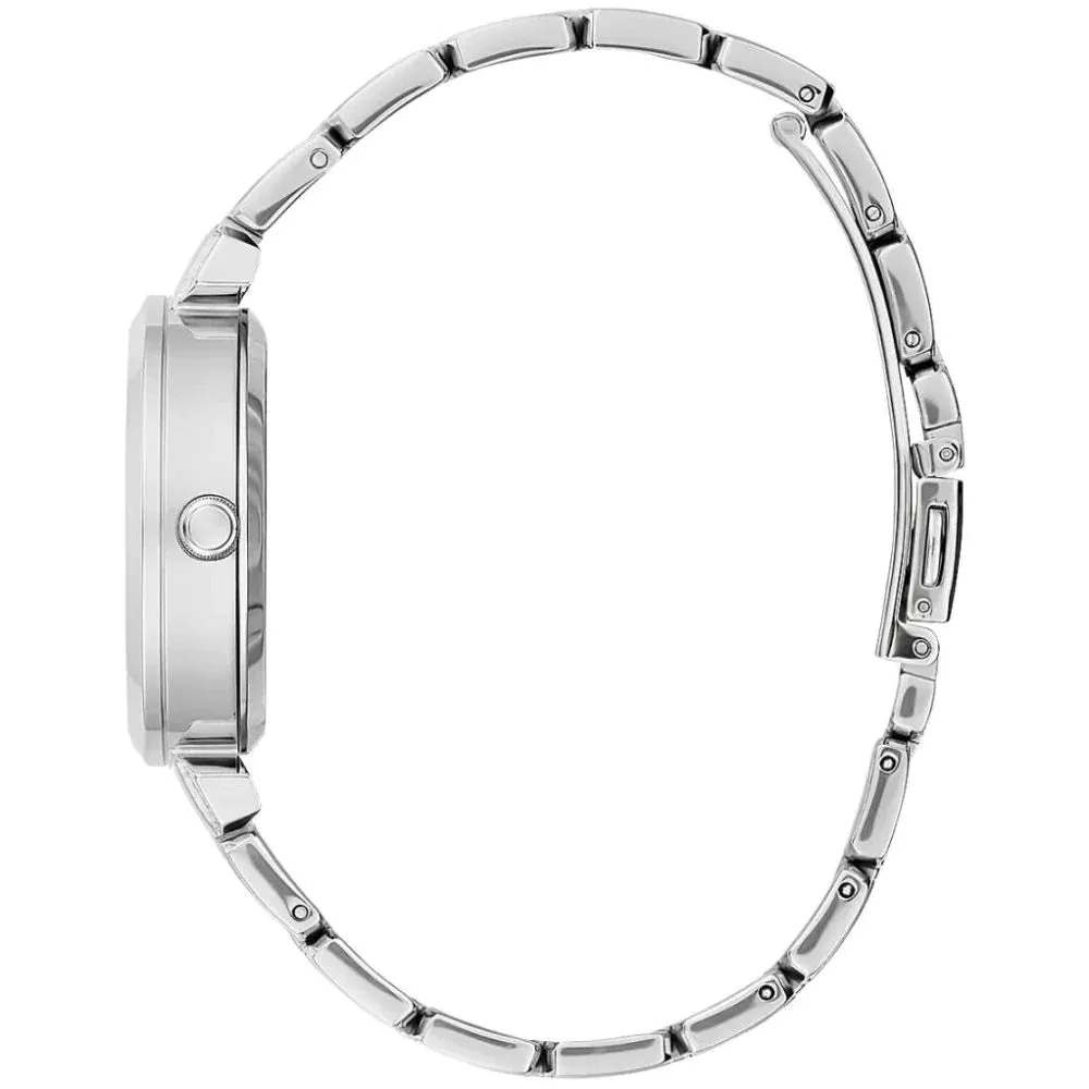 Guess Crystal Clear Stainless Steel Strap Ladies Watch GW0470L1