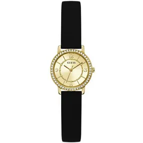 Guess Melody Gold Tone Silicone Strap Ladies Watch GW0469L3