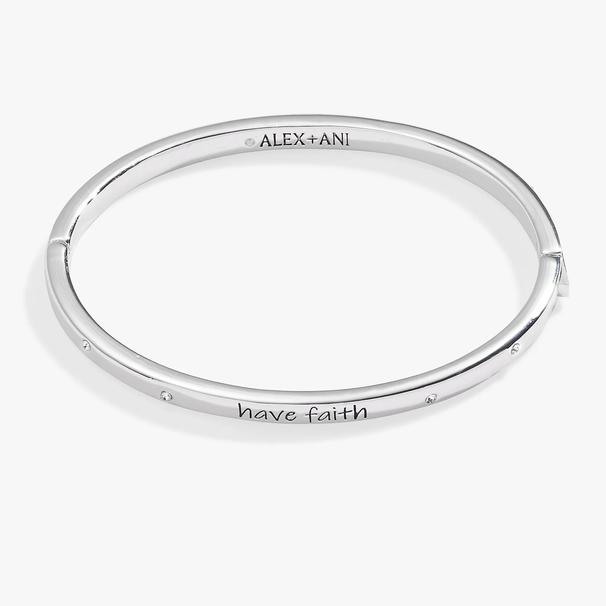 'Have Faith' Mantra Bangle