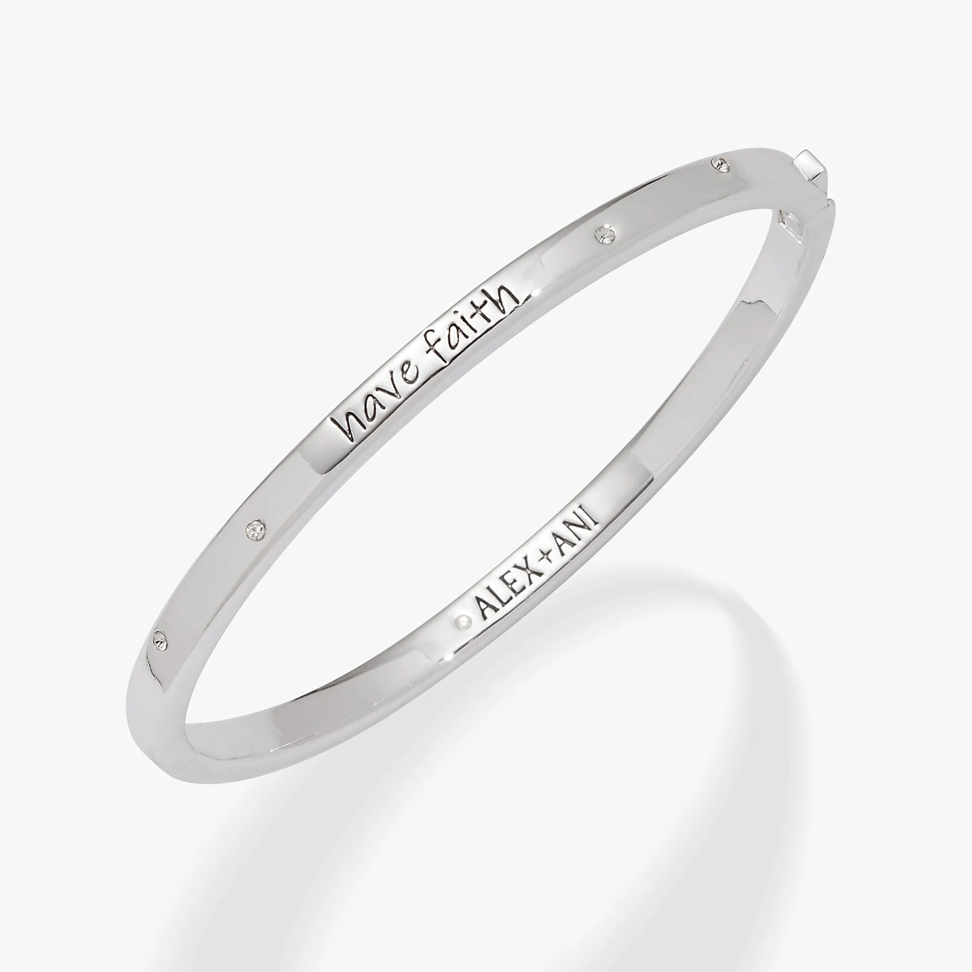 'Have Faith' Mantra Bangle