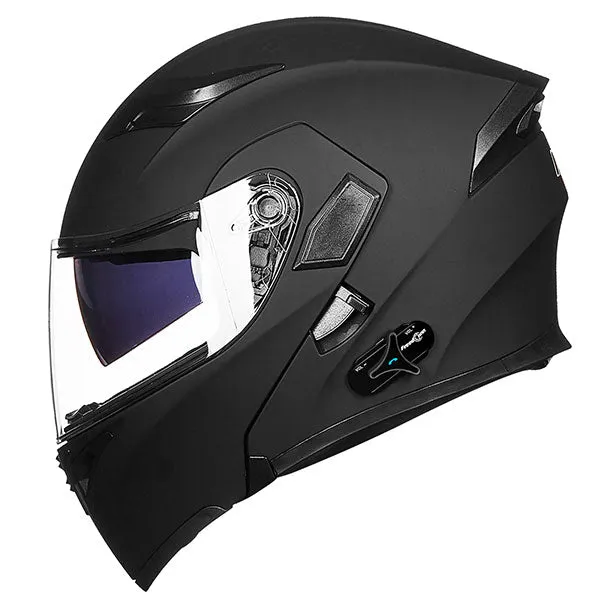 ILM Modular Flip up Full Face Bluetooth Motorcycle Helmet Model 902BT PRO