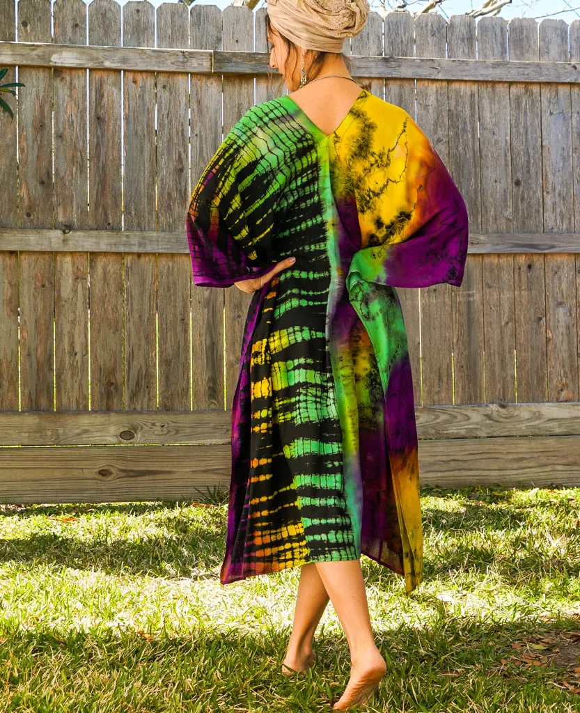 K0357- Hand Dyed Kaftan Dress