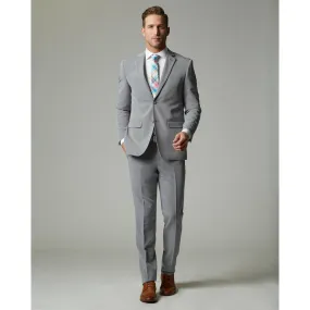 Light Grey Tempo Stretch Slim Fit Suit