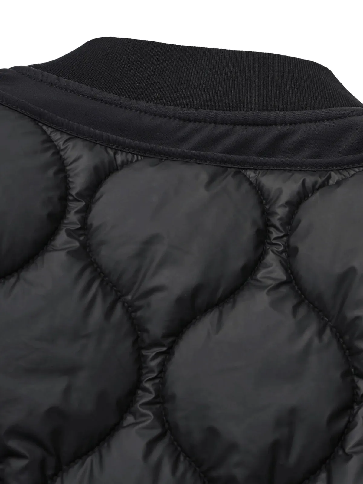 Men's Padded Quilted Lightweight Bomber Jacket