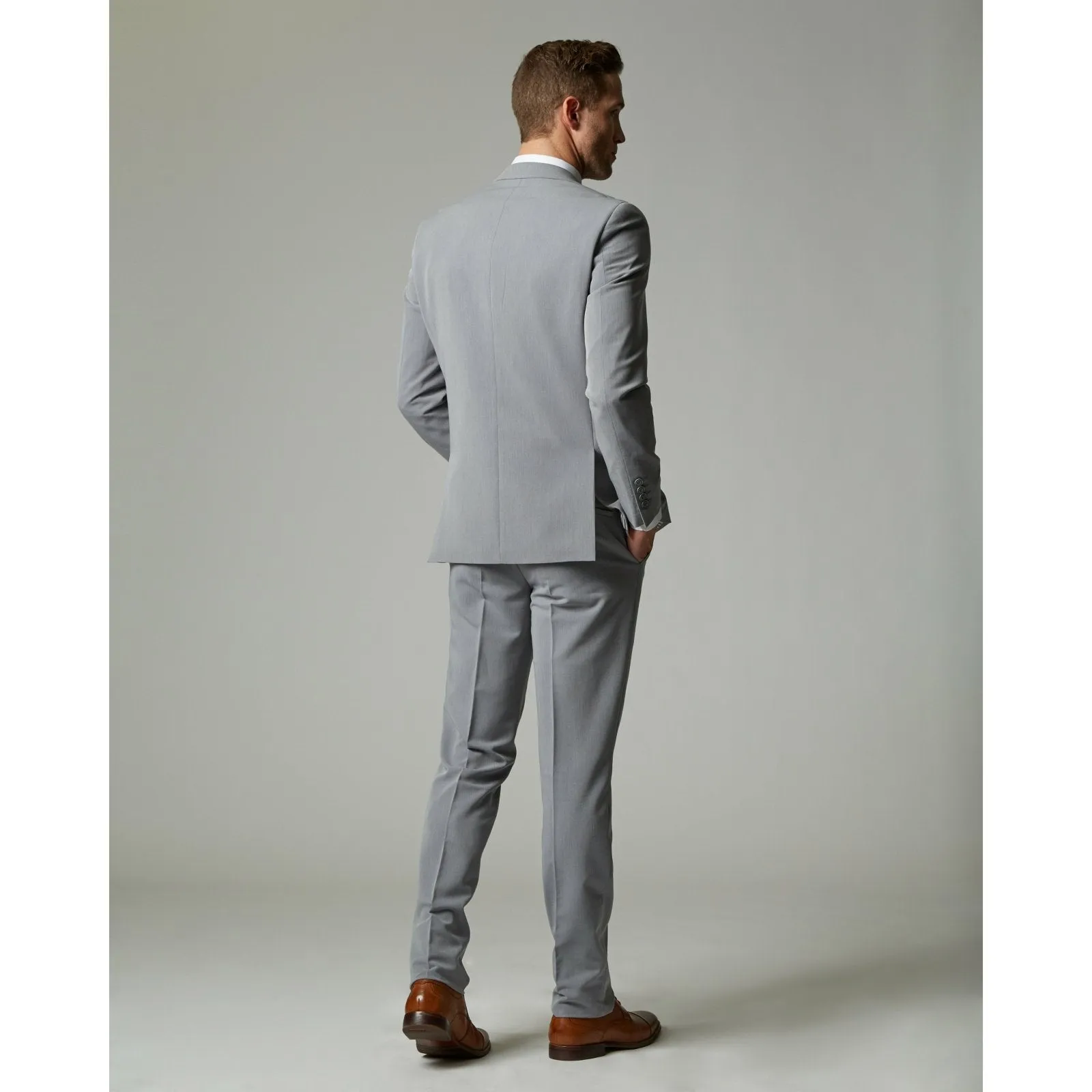 Navy Tempo Stretch Slim Fit Suit