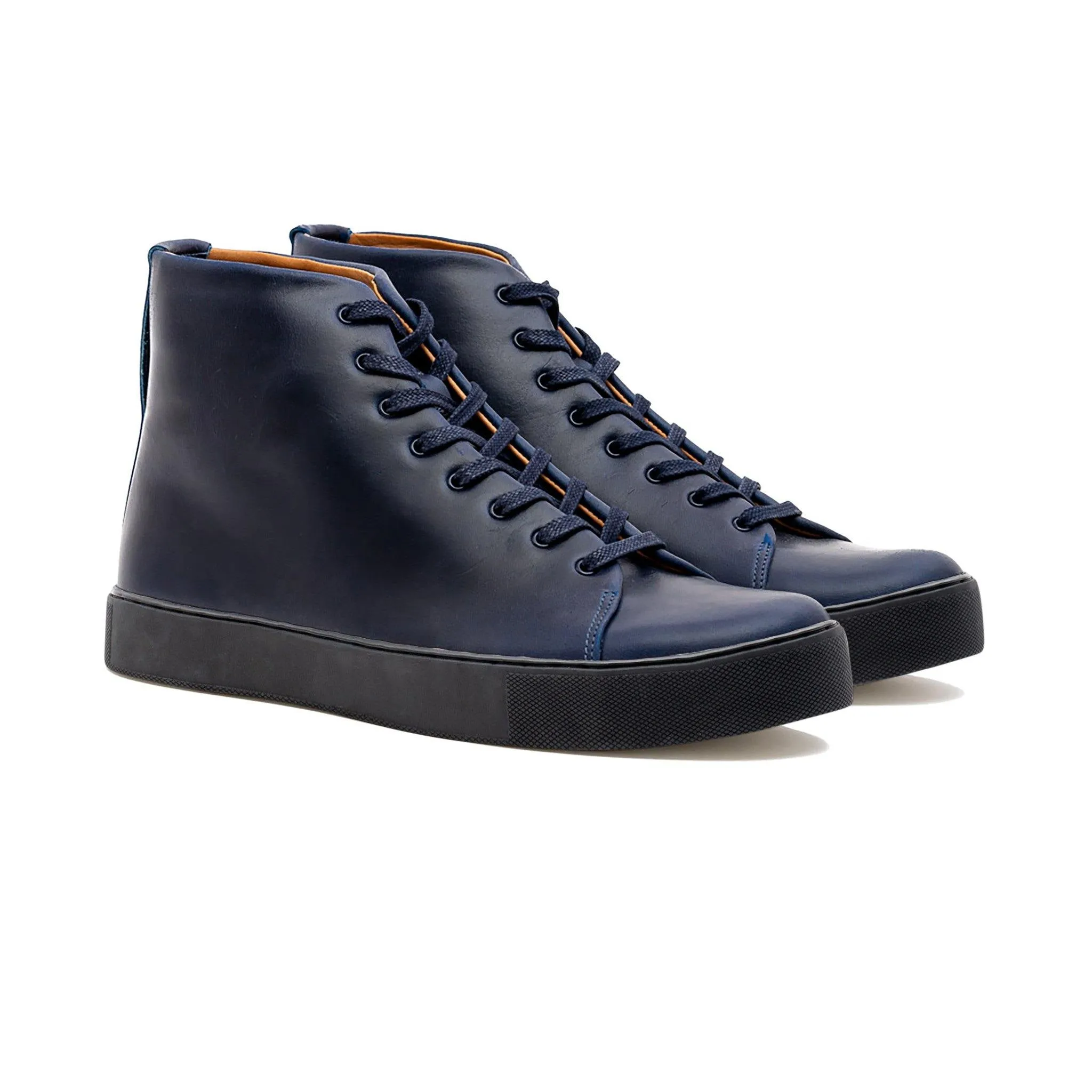 Overstone Hi Derby - Horween Ink Cavalier