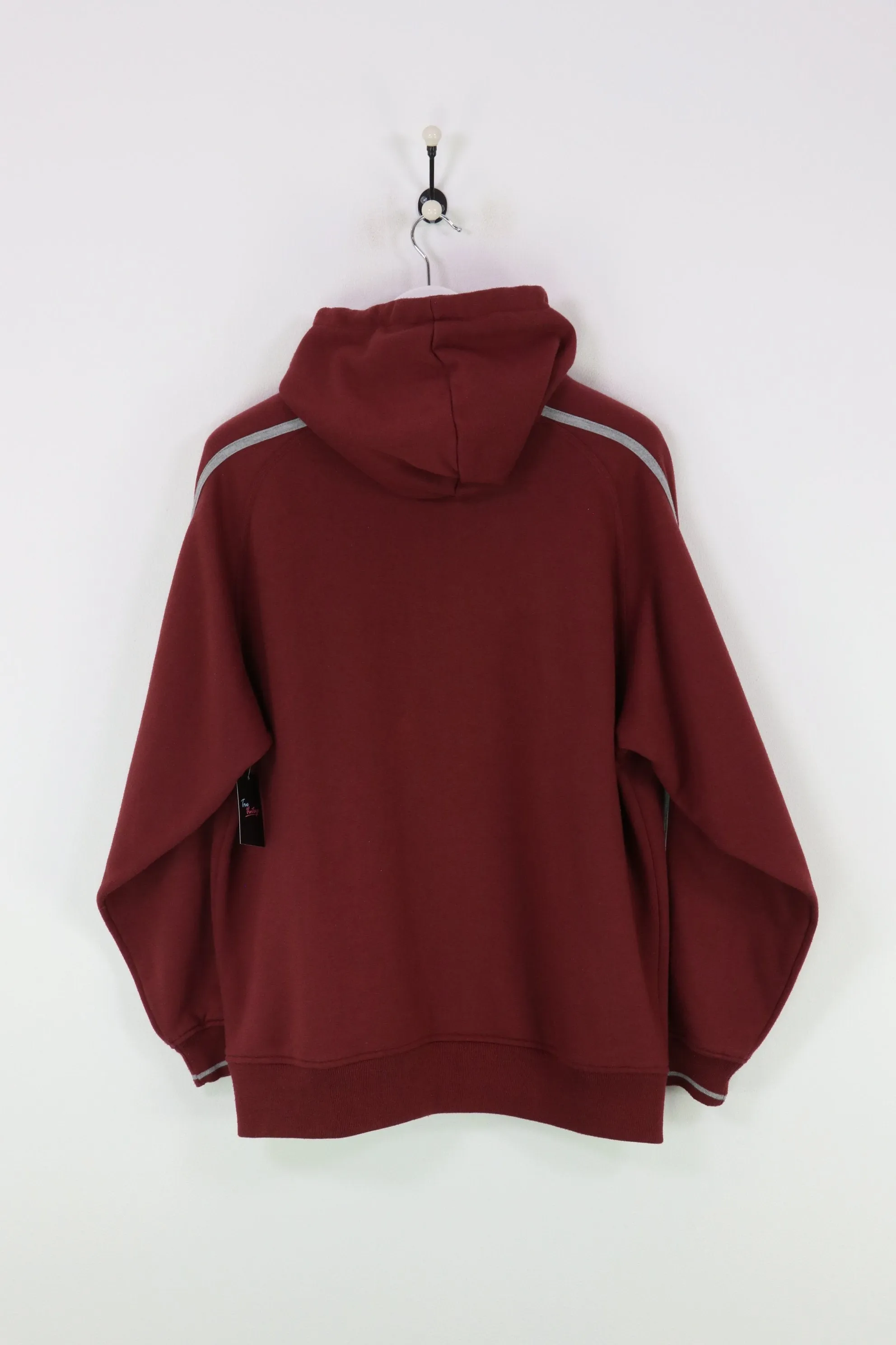 Reebok Zip Hoodie Burgundy XL