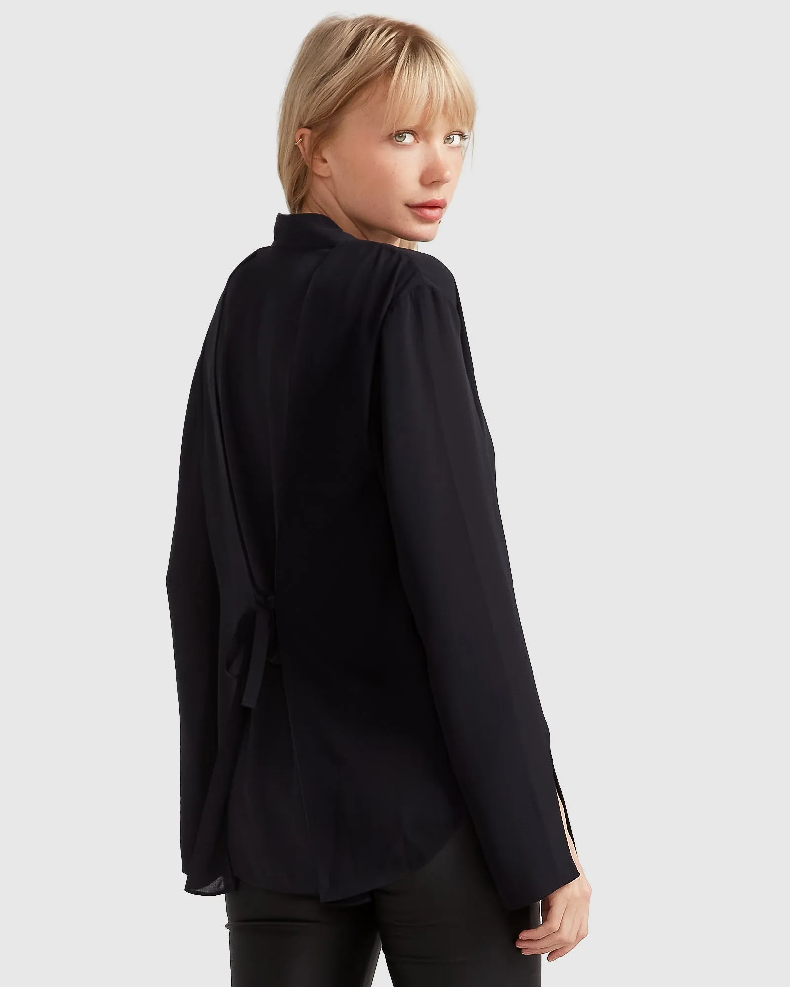 Sheer Genius Lightweight Blazer - Black