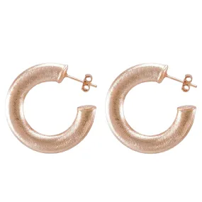 Sheila Fajl Smaller Irene Hoops in Rose Gold